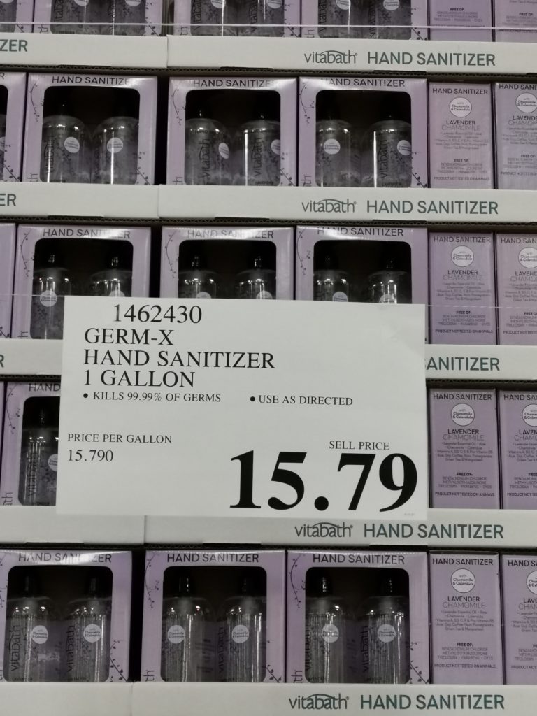 GermX Hand Sanitizer 1 Gallon CostcoChaser