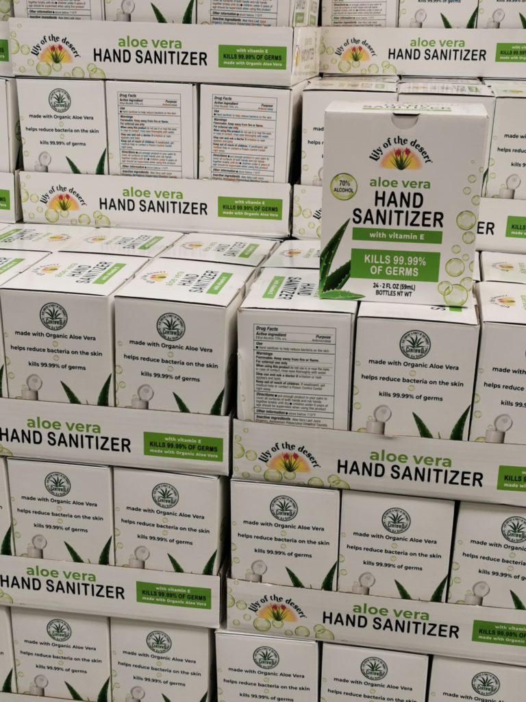 Costco1464673 LilyoftheDesertHandSanitizerwithAloeall