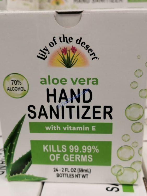 Lily of the Desert Hand Sanitizer with Aloe 24 /20 oz Bottle