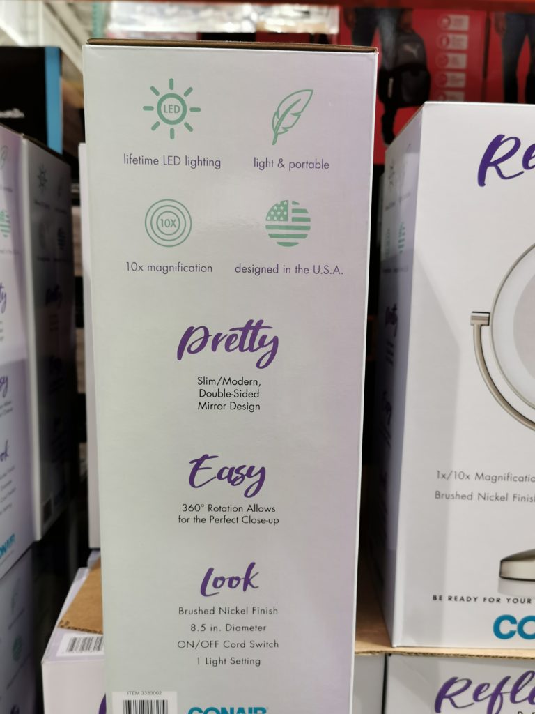 Costco3333002ConairReflectionsLEDVanityMirror2 CostcoChaser