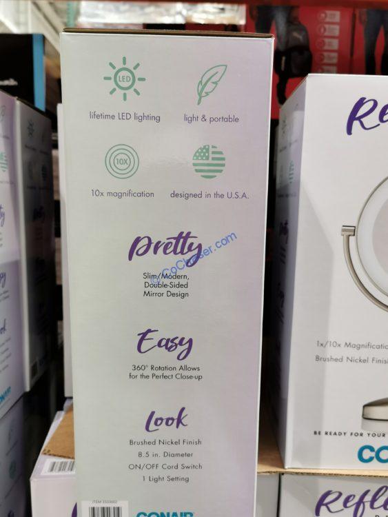 Costco 3333002 Conair Reflections Led Vanity Mirror 2 Costcochaser