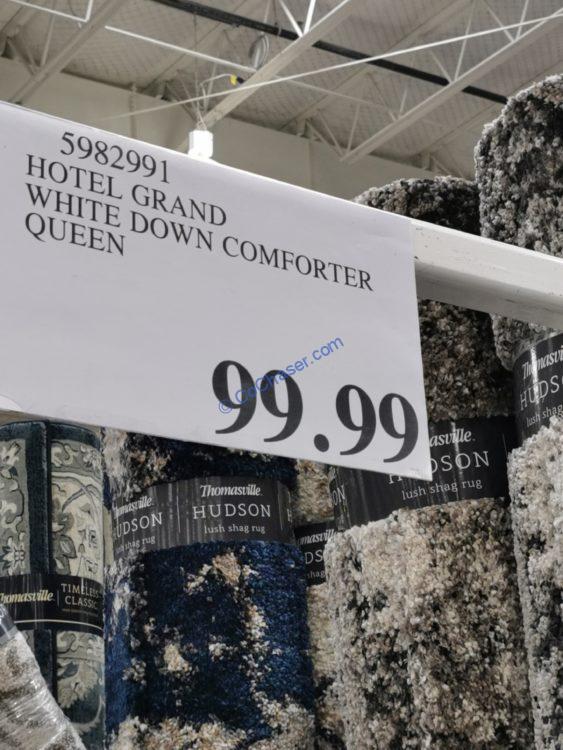 Hotel Grand White Down Goose Down Comforter King or Queen CostcoChaser