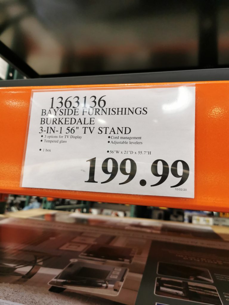 Costco1363136BaysideFurnishingsBurkedale3in1TVStandtag