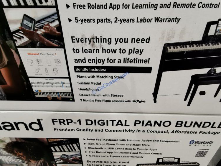 Roland FRP1 Digital Piano with Bluetooth CostcoChaser