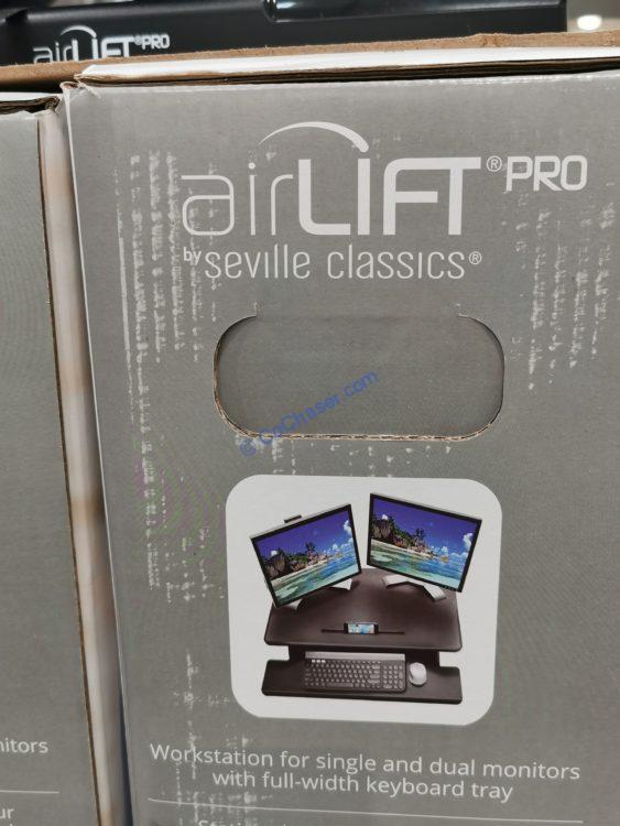 Costco1434689SevilleClassicsSitStandairLIFTPROPneumaticDesk Riser3 CostcoChaser