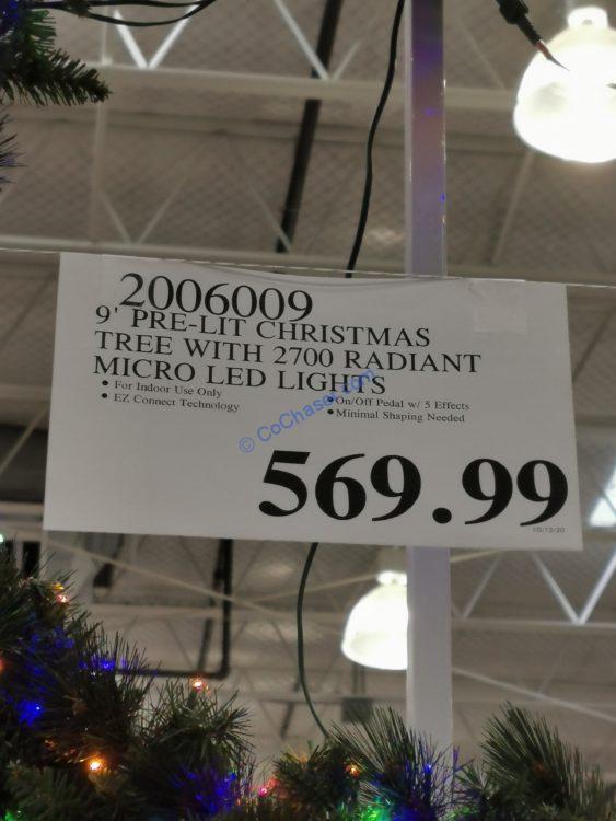 Costco20060099PreLitChristmastreetag CostcoChaser