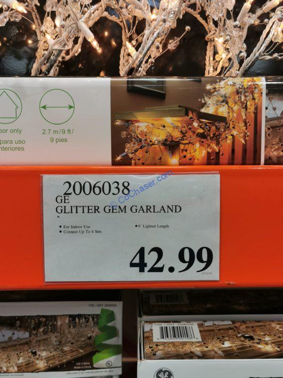Costco2006038 GE9GlitterGemGarlandtag CostcoChaser
