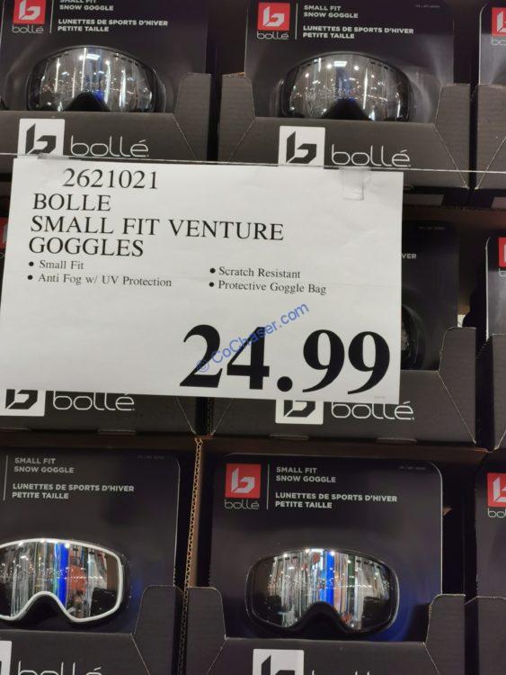 Bolle Small Fit Venture Googles CostcoChaser
