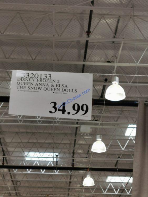 Costco3320133DisneyFrozen2 QueenAnnaElsaDolltag CostcoChaser