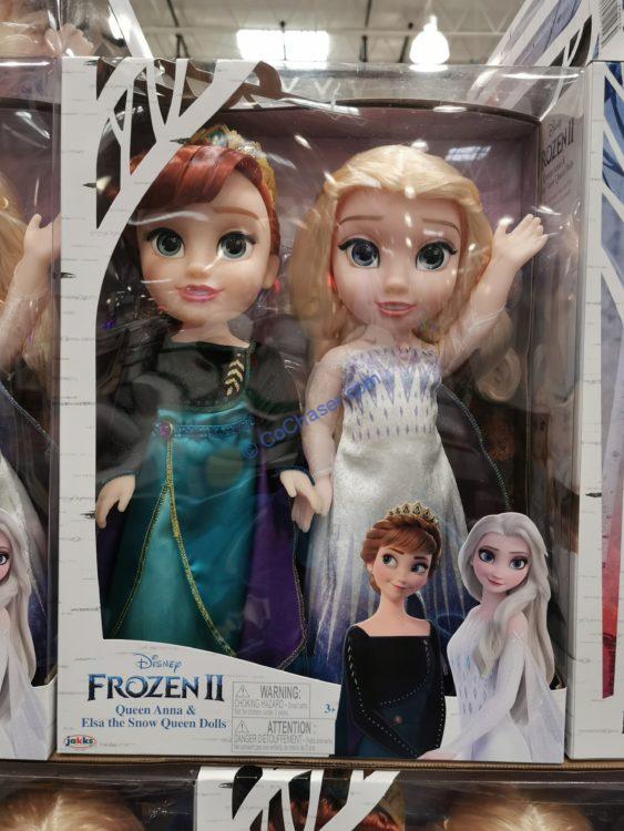 Disney Frozen 2 Queen Anna and Elsa Doll, 2-pack
