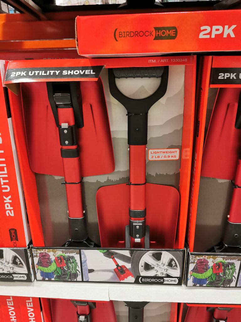 Birdrock Emergency 2PK Aluminum Shovel CostcoChaser