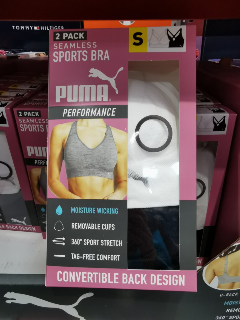 Puma Ladies Seamless Sports Bra 2PK CostcoChaser
