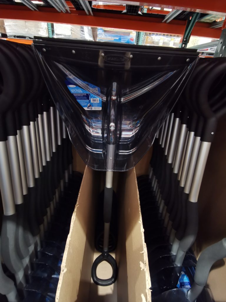 Suncast Snow Shovel Ergonomic Form Grip Nylon Wear Strip CostcoChaser