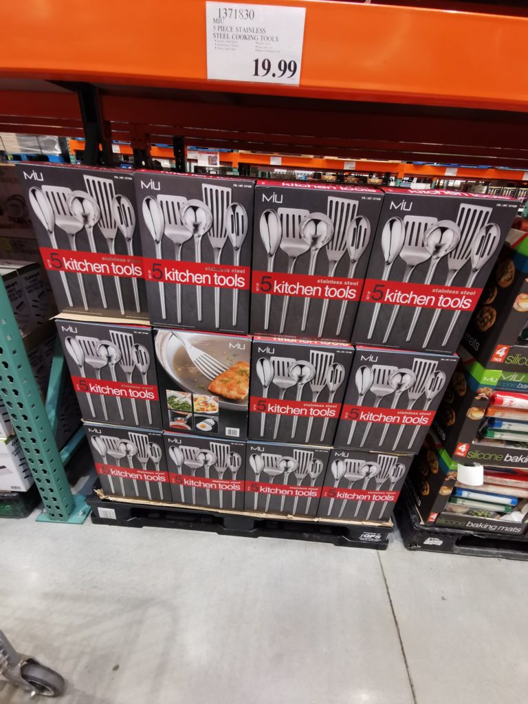 Costco1371830 MIU5PieceStainlessSteelCookingToolsall CostcoChaser