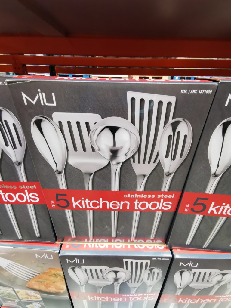 Costco1371830 MIU5PieceStainlessSteelCookingTools1 CostcoChaser