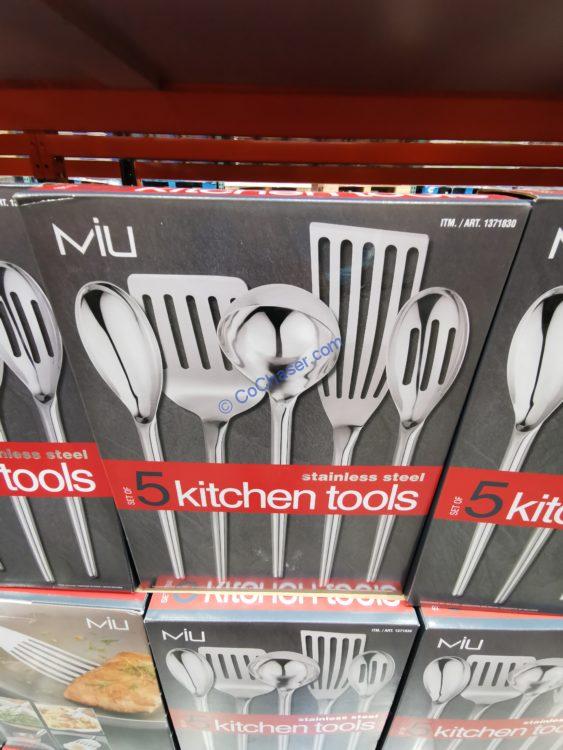 Costco1371830 MIU5PieceStainlessSteelCookingTools1 CostcoChaser