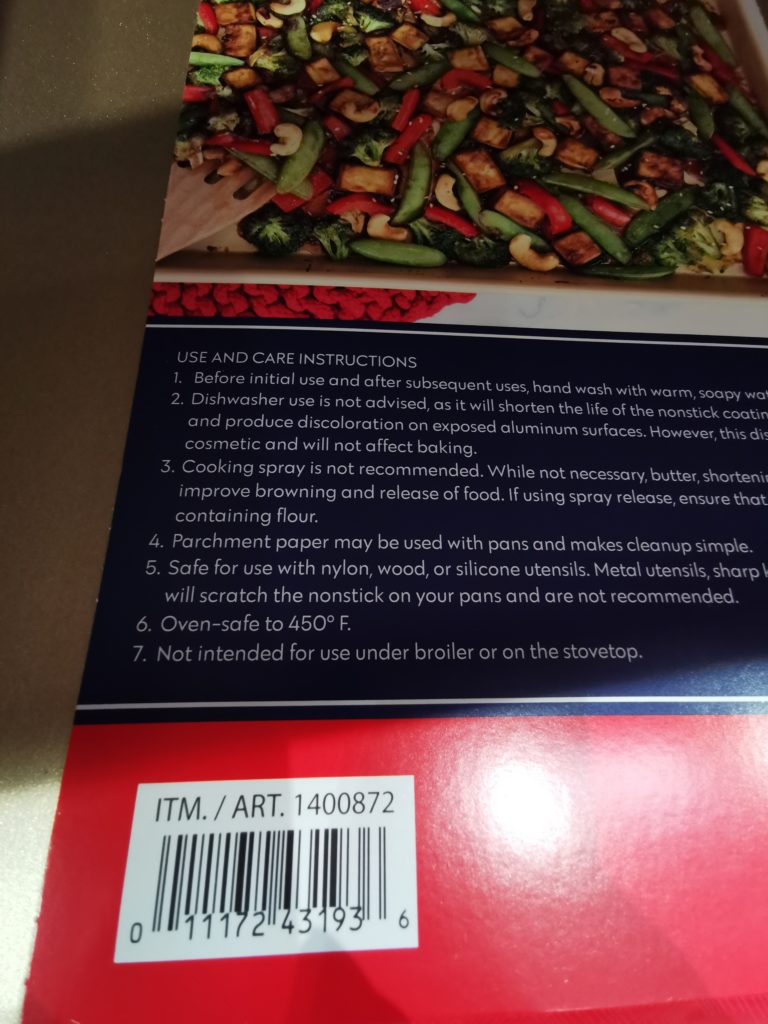 Costco1400872NordicWareGoldBakingSheetsbar CostcoChaser