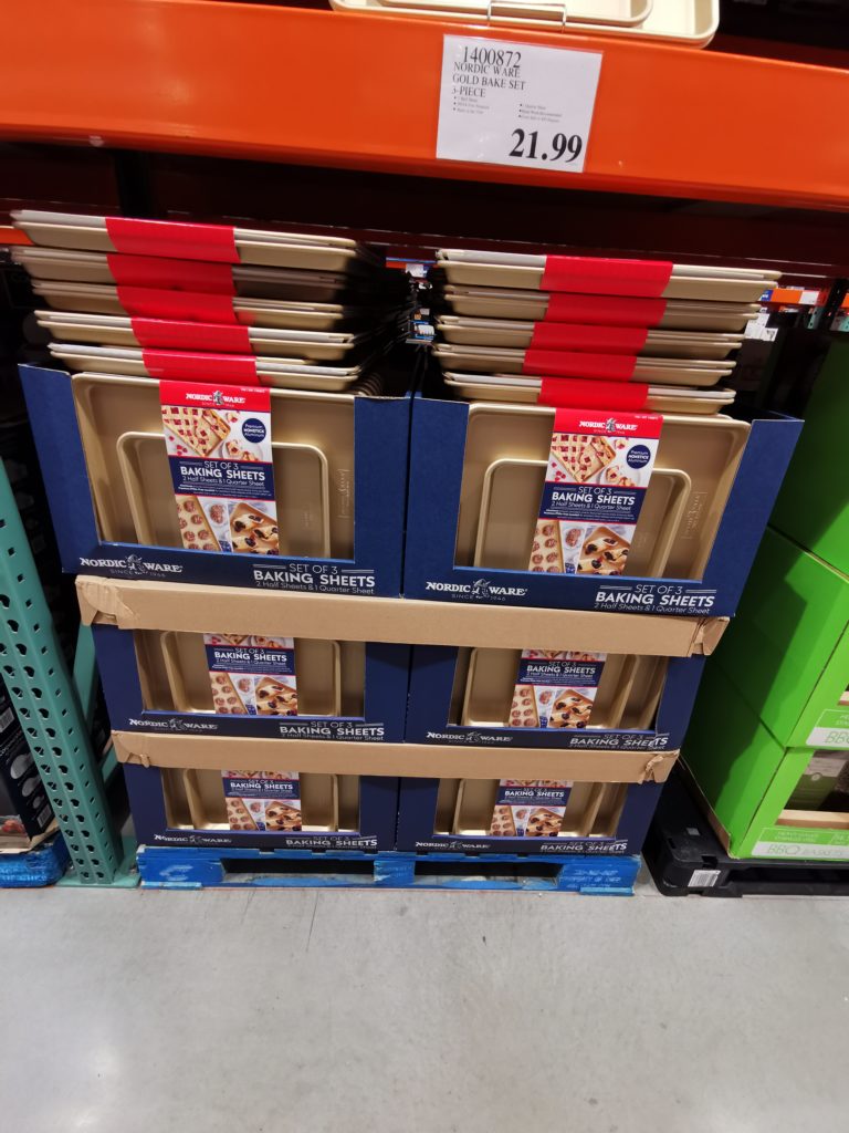 Costco1400872NordicWareGoldBakingSheetstag CostcoChaser