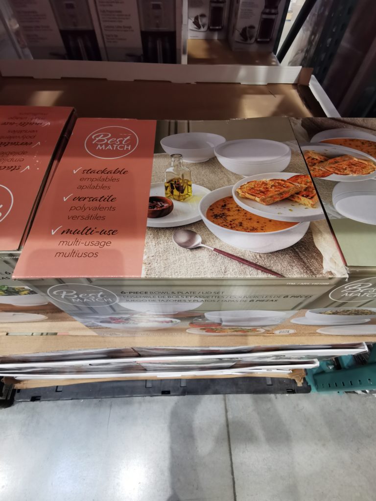 Costco1401099OverBackBestMatch6PieceBowlPlateLidSet2