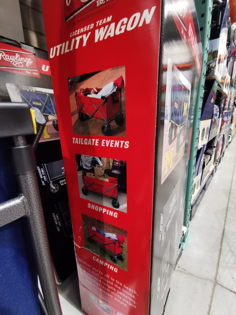 Costco1423545RawlingsNCAAHaulerWagonMichiganWolverines4