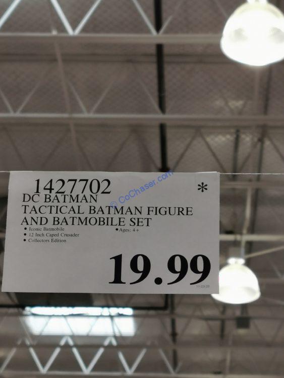 Costco1427702DC BatmanTacticalBatmanFigureandBatmobileSettag