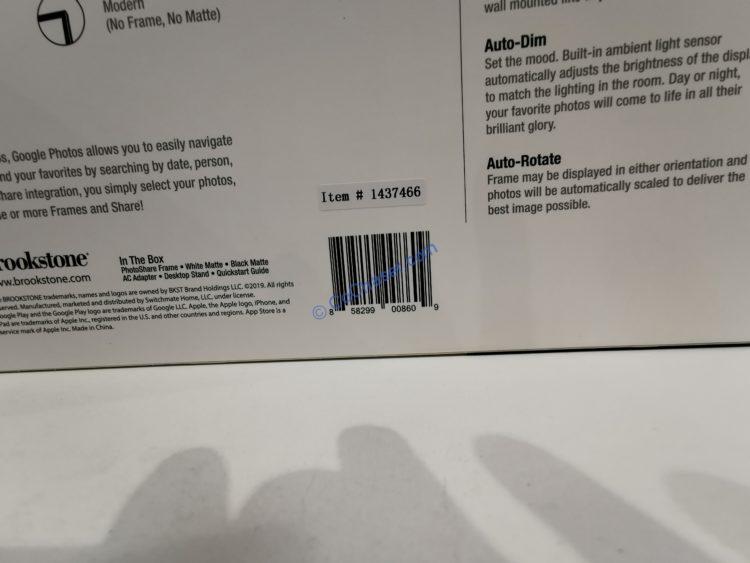 Costco1437466Brookston PhotoShare10.1HDTouchscreenDigital