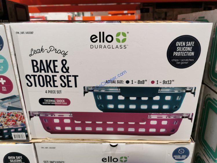 Ello 4-Piece Bake and Store Set