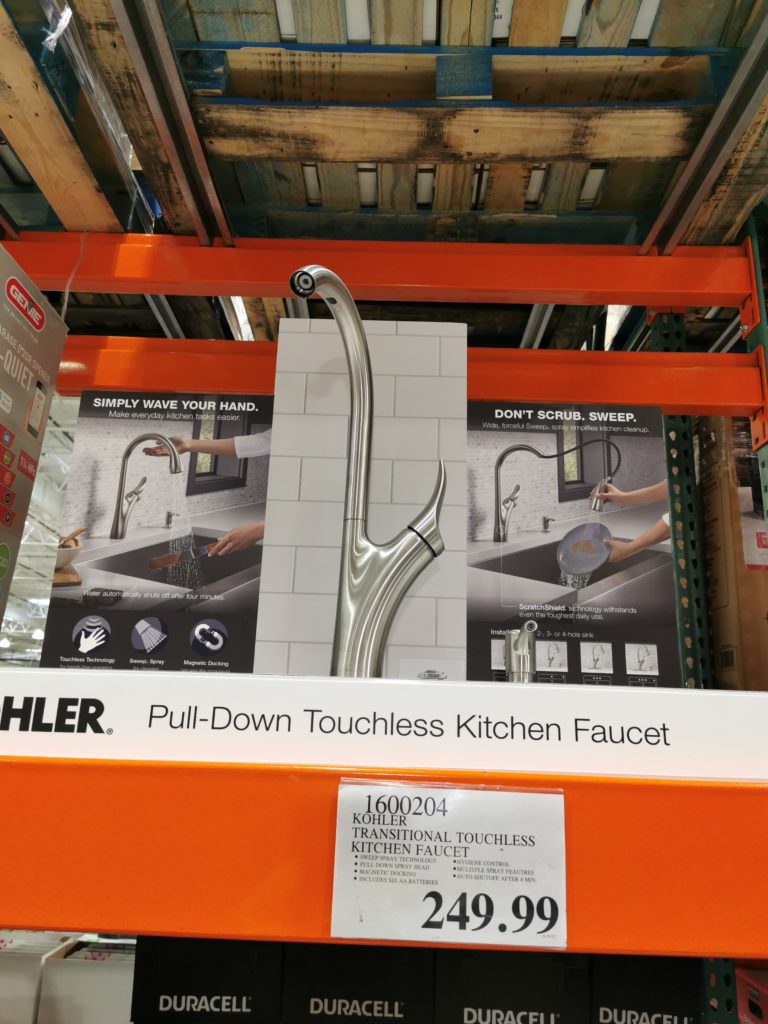 Kohler Transitional Touchless Kitchen Faucet CostcoChaser