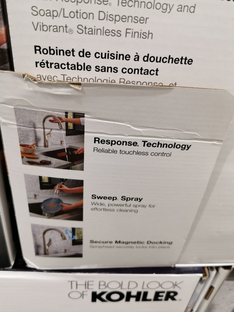 Costco1600204KohlerTransitionalTouchlessKitchenFaucet1 CostcoChaser