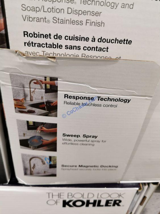 Kohler Transitional Touchless Kitchen Faucet CostcoChaser