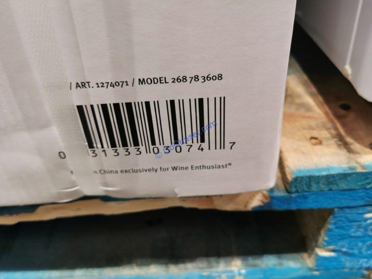 The Wine Enthusiast 36 Bottle Wine Cooler, Model268 78 3608 CostcoChaser