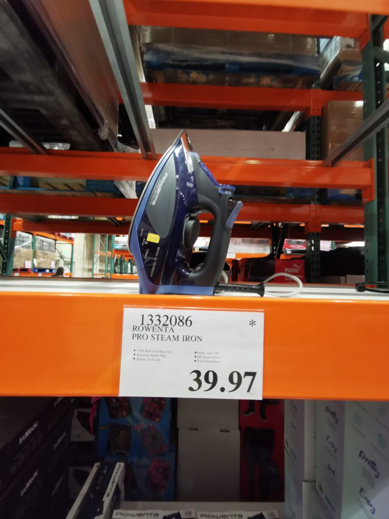 Rowenta Pro Steam Iron CostcoChaser