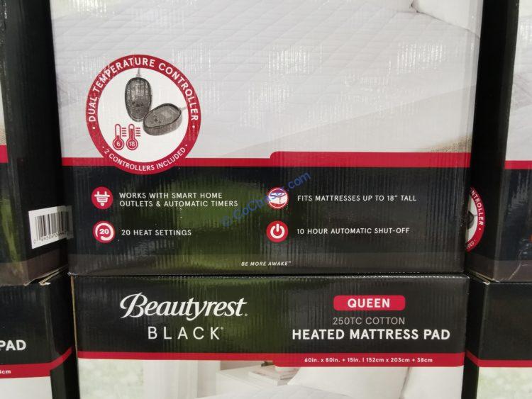 Beautyrest Black Heated Mattress Pad, Queen or King CostcoChaser