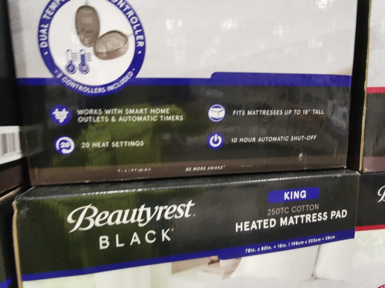 beautyrest black heated mattress pad costco