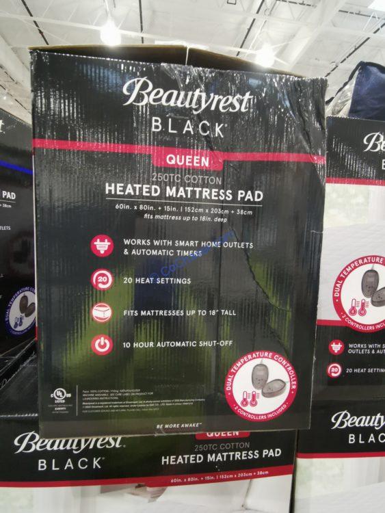 Beautyrest Black Heated Mattress Pad, Queen or King CostcoChaser
