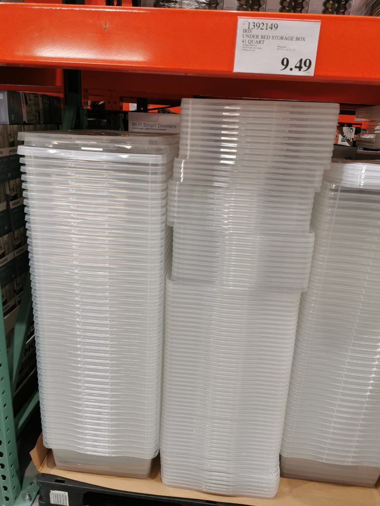 Costco1392149IRISunderBedStorageBox41Quarterall CostcoChaser