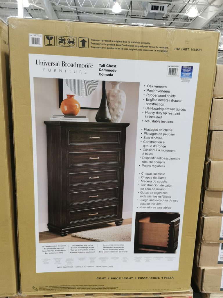 Universal Broadmoore Mendocino Tall Chest CostcoChaser