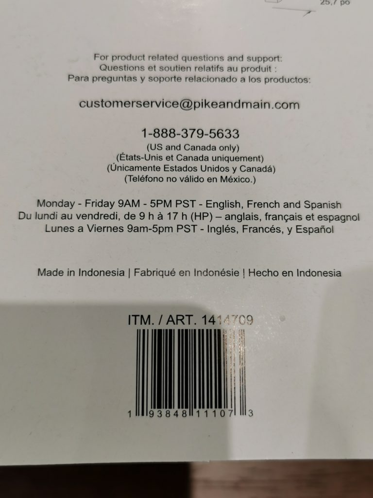 Costco1414709PikeMain54WritingDeskbar CostcoChaser