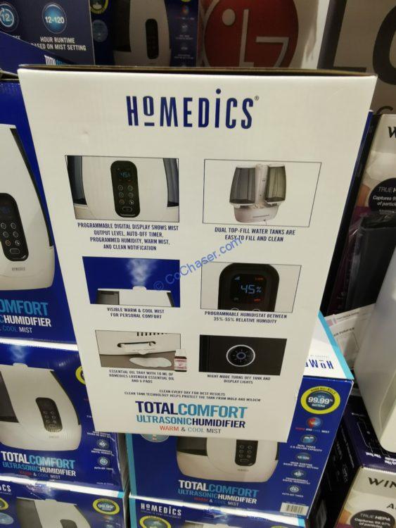 Costco1415860HoMedicsWarmCoolMistUltrasonicHumidifier5