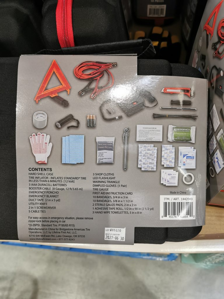 Costco1442049BridgestoneAutoSafetyEmergencyKit4 CostcoChaser