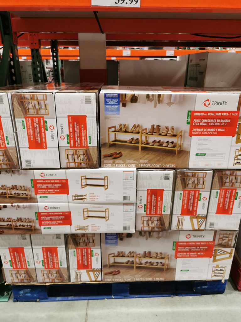 Costco1476753TRINITYBambooShoeRackall CostcoChaser