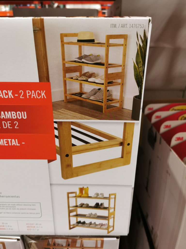 Costco1476753TRINITYBambooShoeRack2 CostcoChaser