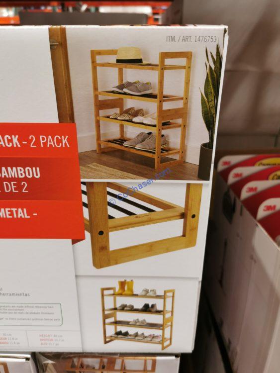 Costco1476753TRINITYBambooShoeRack2 CostcoChaser