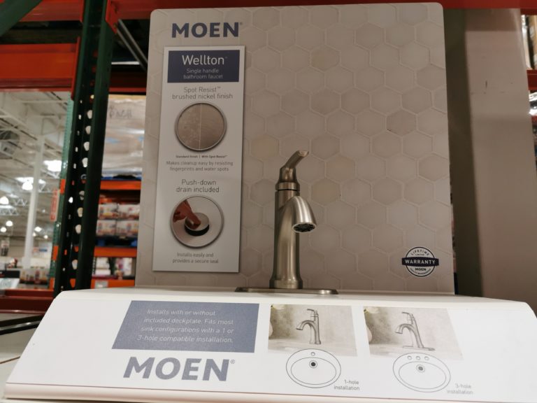 Costco1600265MoenWelltonBrushedNickelBathroomFaucet4 (2
