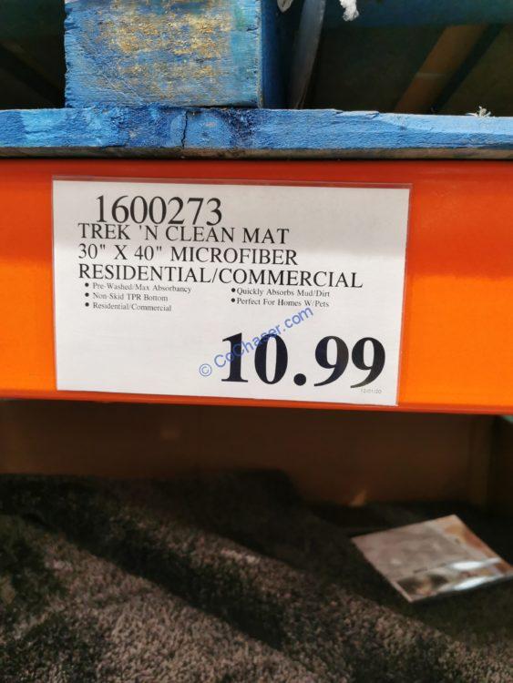 Trek N’ Clean Mat 30” x 40” Microfiber Residential / Commercial