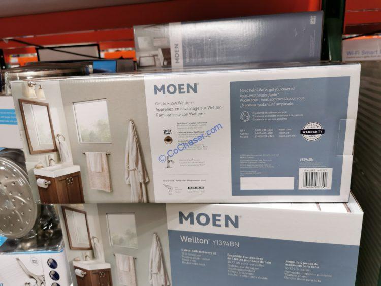 Moen Wellton 4PC Bath Hardware Set CostcoChaser