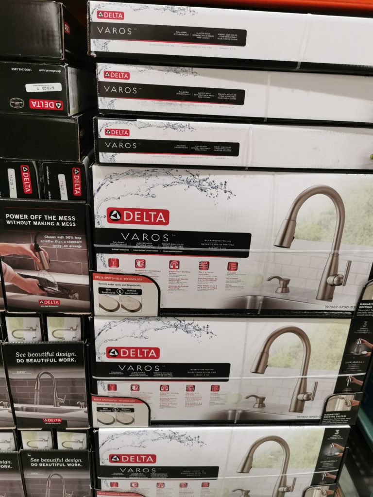 Costco1600304DeltaVarosPulldownKitchenFaucetall CostcoChaser