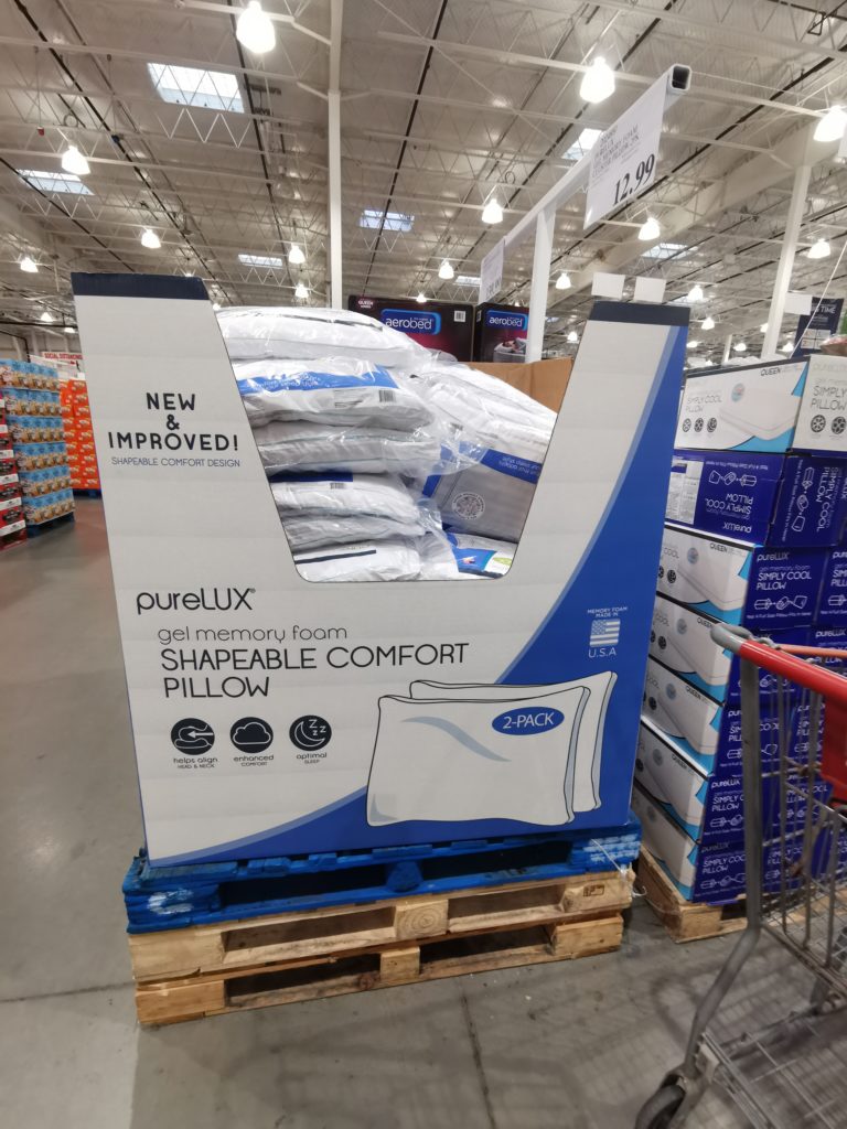 Costco2024880PureluxGel MemoryFoamClusterPillowall CostcoChaser
