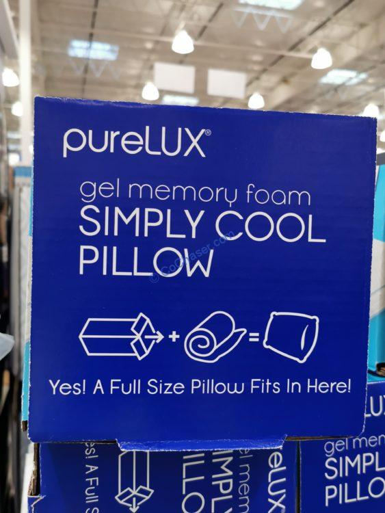 Costco1299220PüreLUX=SimplyCoolGelMemoryFoamPillow3 CostcoChaser