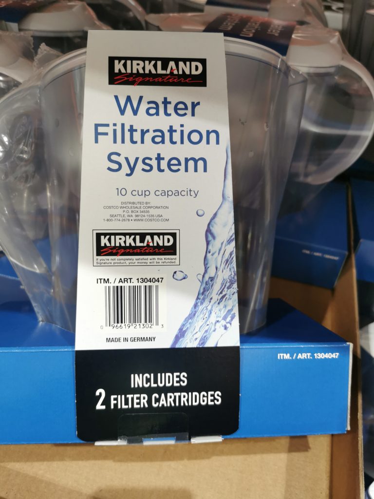 Costco 1304047 Kirkland Signature Water Filtered Pitcher2 Costcochaser